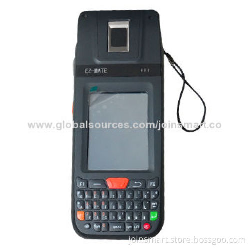 Industrial mobile PDA with finger print and barcode scanner